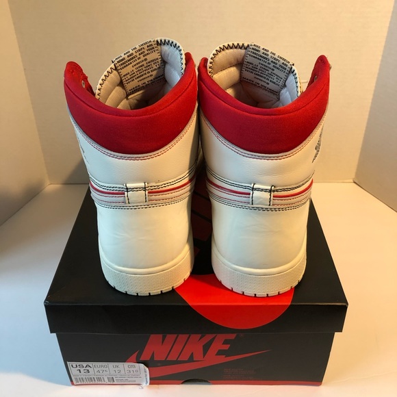 !!!SOLD!!! AIR JORDAN 1 RETRO HIGH “PHANTOM RED” - Picture 5 of 9